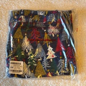 Hanna Anderson Women’s Tree Print Flannel Pajama Bottoms XS NEW